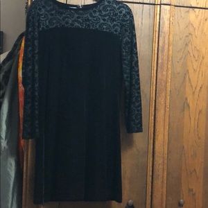 Black Velvet Dress